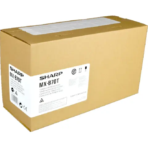 Toner Sharp MX-B70T Czarny do drukarek (Oryginalny) [45k]